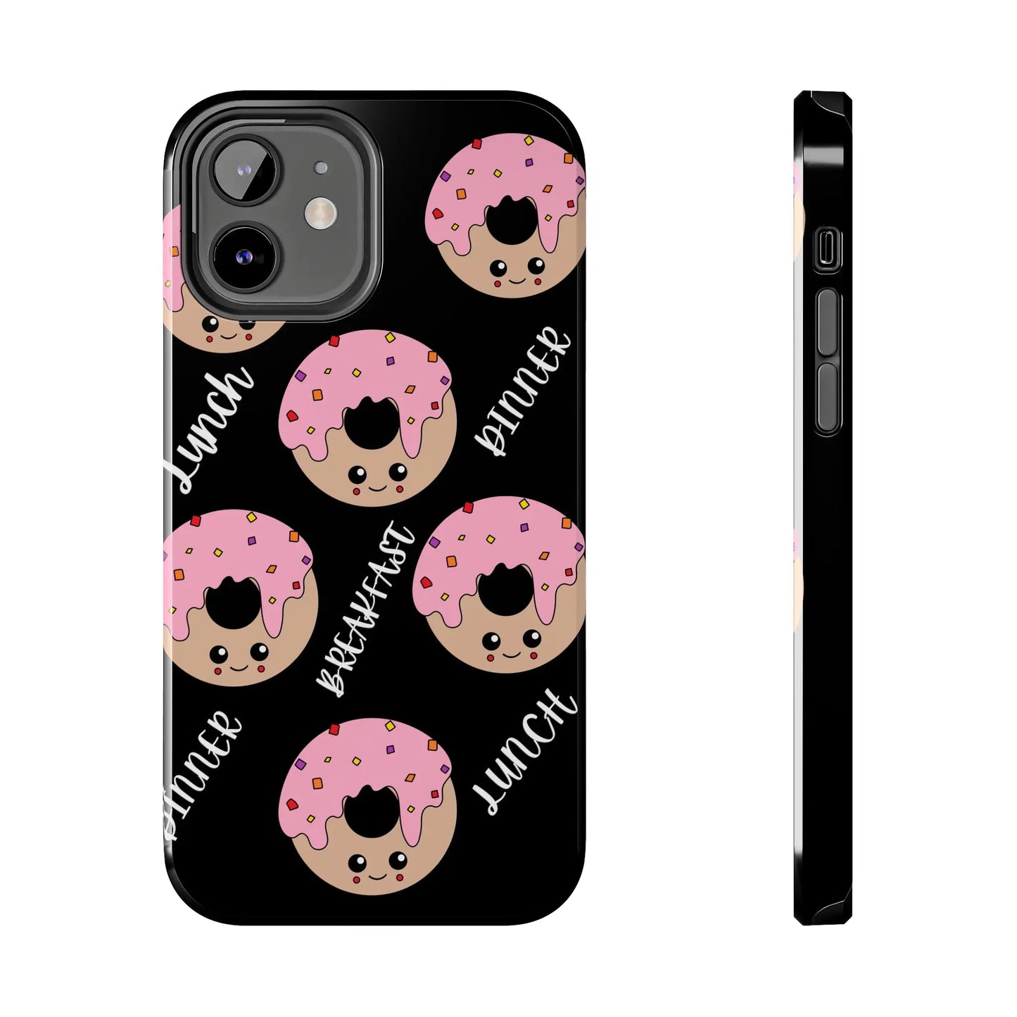 Custom Phone Case Donut Design, Gift For Sister, Personalized Tough Phone Cases - MaribelaShop2