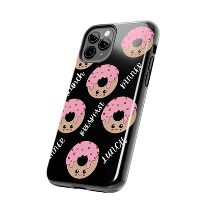 Custom Phone Case Donut Design, Gift For Sister, Personalized Tough Phone Cases - MaribelaShop2
