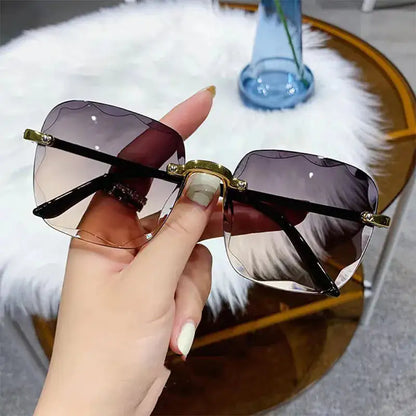 Borderless Square Sunglasses for Women - MaribelaShop2