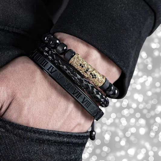 Men’s Roman Number Europe Fashion Jewelry/ FREE SHIPPING - MaribelaShop2