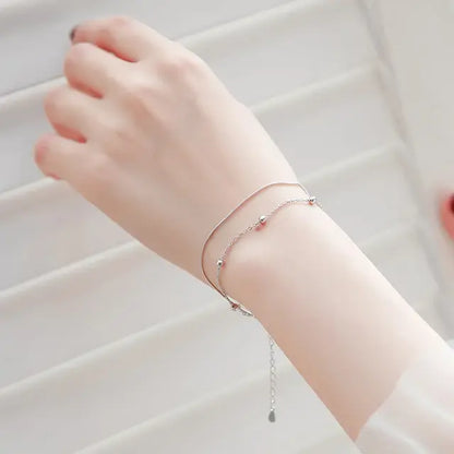Silver Diamond Butterfly Bracelet Fashion Accessory/ FREE SHIPPING - MaribelaShop2