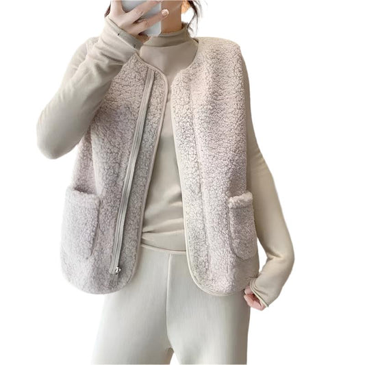 Women Autumn And Winter Cashmere Vest - MaribelaShop2