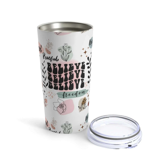 Custom,Daily Reminder, Boho flowers, mom Gift, Custom, Friend Gift, Sister Gift, Tumbler 20oz(N) - MaribelaShop2