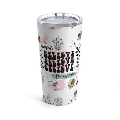 Custom,Daily Reminder, Boho flowers, mom Gift, Custom, Friend Gift, Sister Gift, Tumbler 20oz(N) - MaribelaShop2