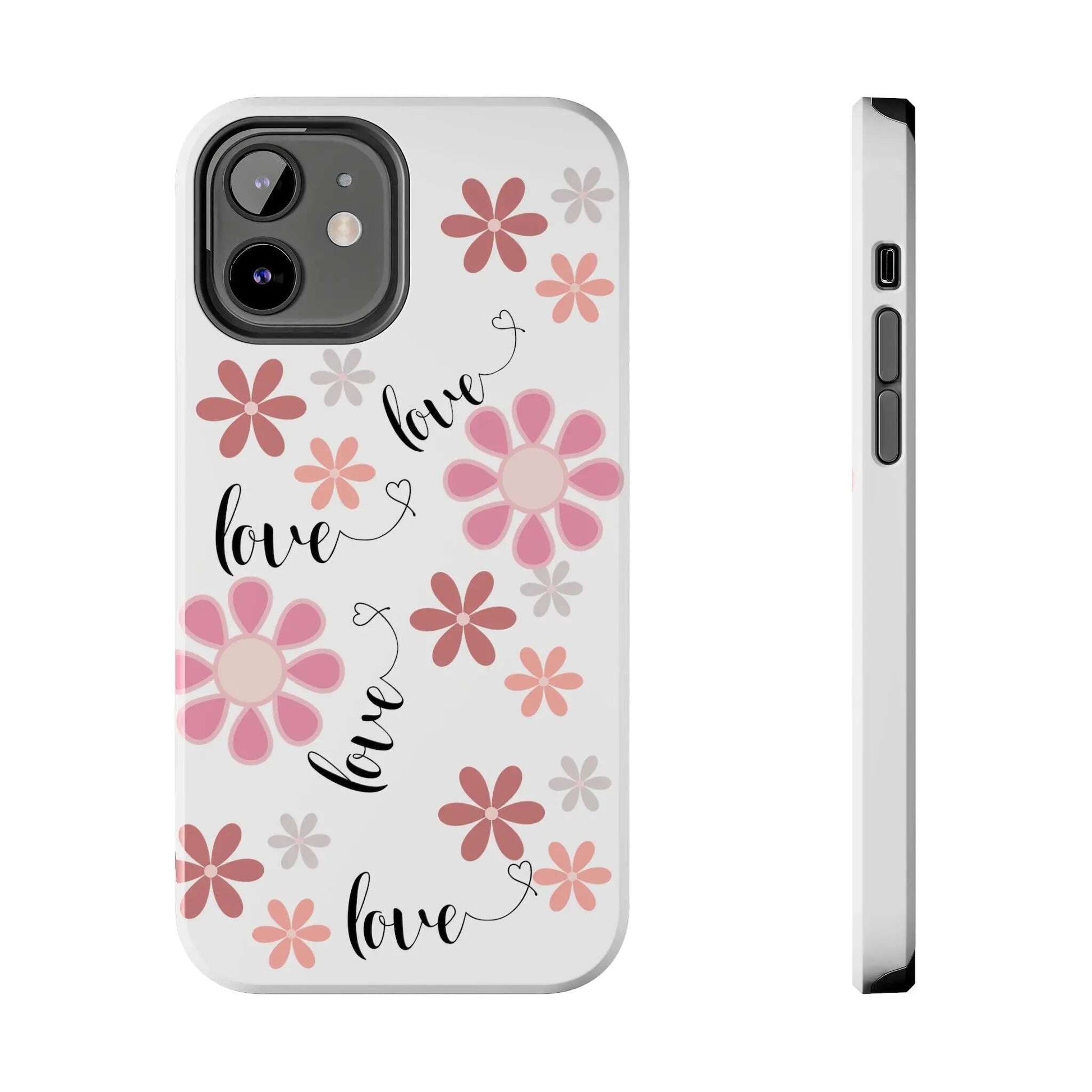 Custom Floral Design/ Tough Phone Cases - MaribelaShop2