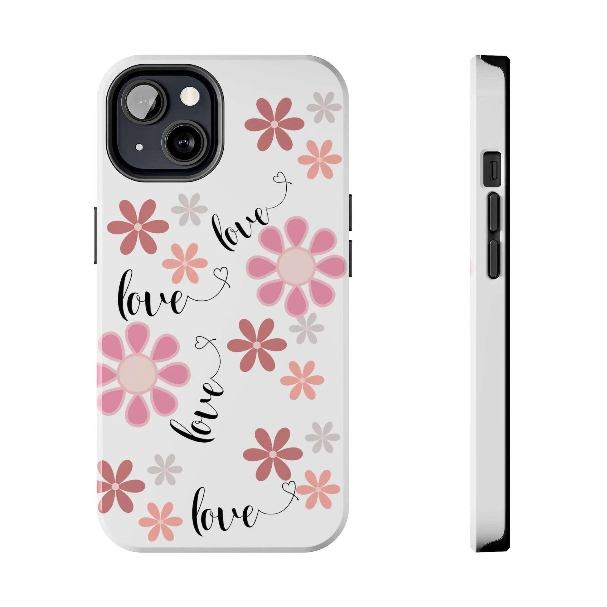 Custom Floral Design/ Tough Phone Cases - MaribelaShop2