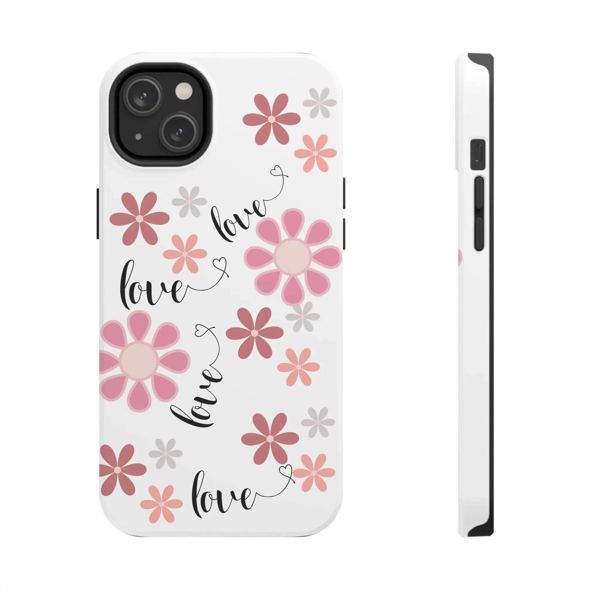 Custom Floral Design/ Tough Phone Cases - MaribelaShop2