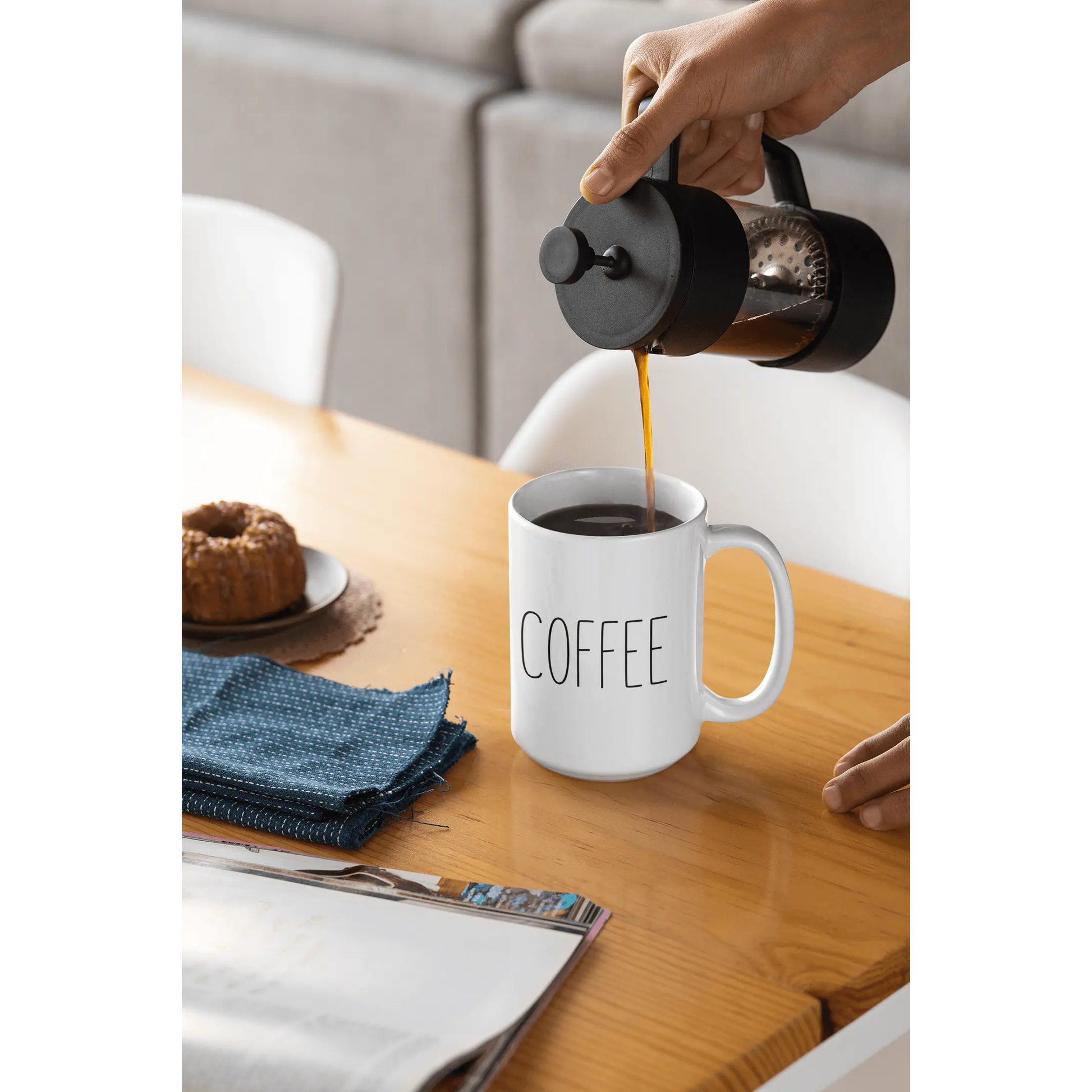 Custom mug Coffee , Gift for Mom, Personalized Mug Perfect Gift,15oz - MaribelaShop2