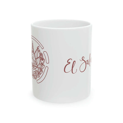 Custom mug El Salvador design,Personalized, Gift For Mom, Ceramic Mug, 11Oz - MaribelaShop2