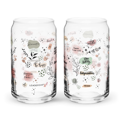 Daily Reminder Tumbler Glass,Gift Ideas, Gift For Mom - MaribelaShop2