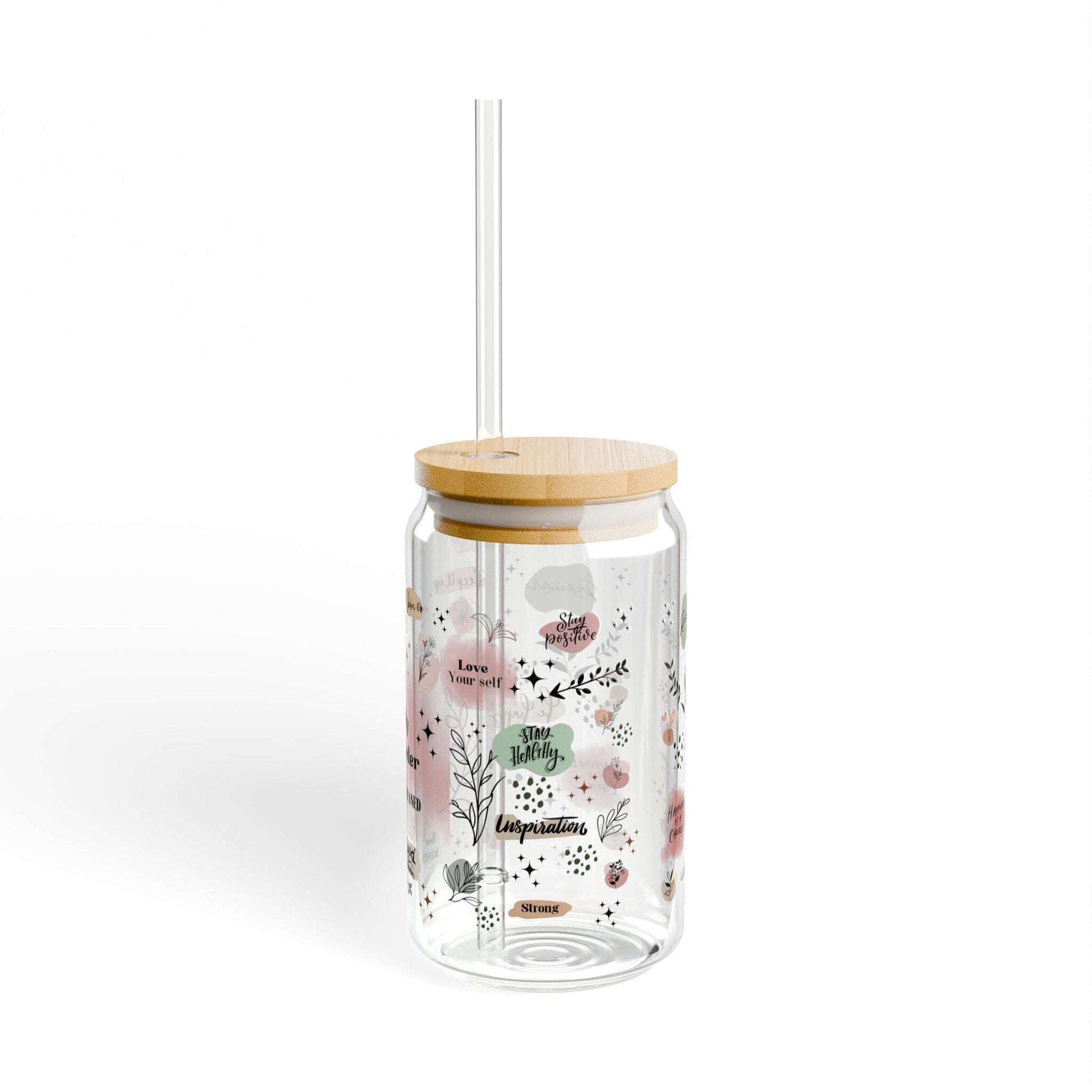 Daily Reminder Tumbler Glass,Gift Ideas, Gift For Mom - MaribelaShop2