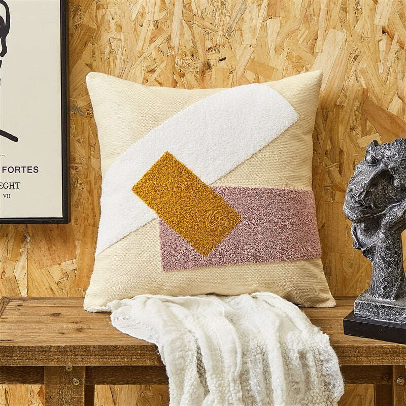 Embroidered Cushion Embroidered Pillow Cover - MaribelaShop2