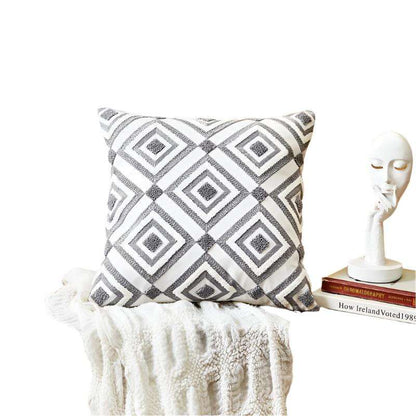 Embroidered Cushion Embroidered Pillow Cover - MaribelaShop2