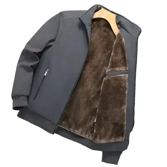 Fleece Lined Thickened Autumn Winter Jacket - MaribelaShop2