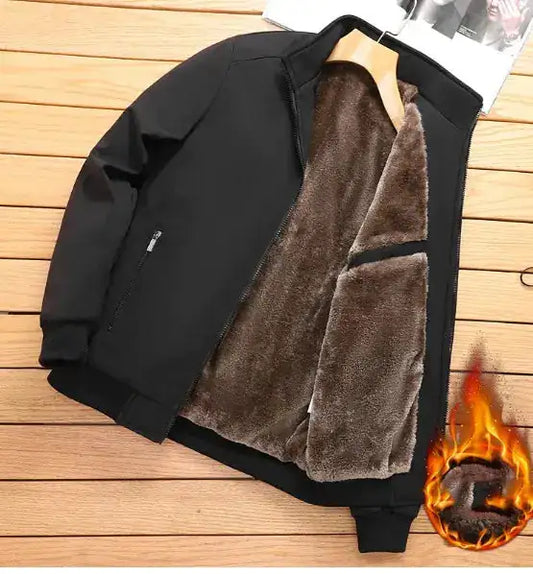 Fleece Lined Thickened Autumn Winter Jacket - MaribelaShop2