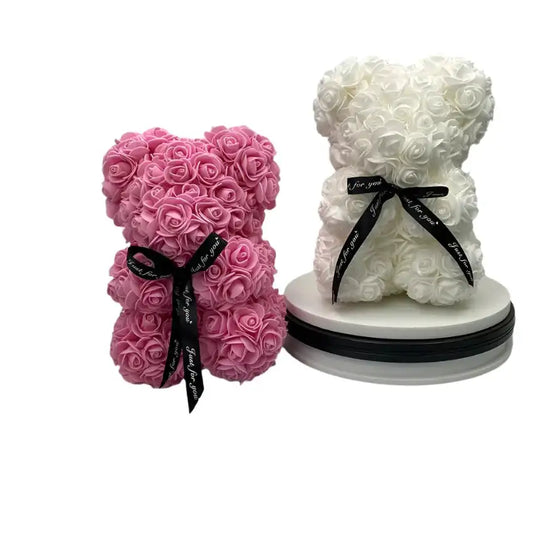 Home Decor Cute Little Rose Bear - MaribelaShop2