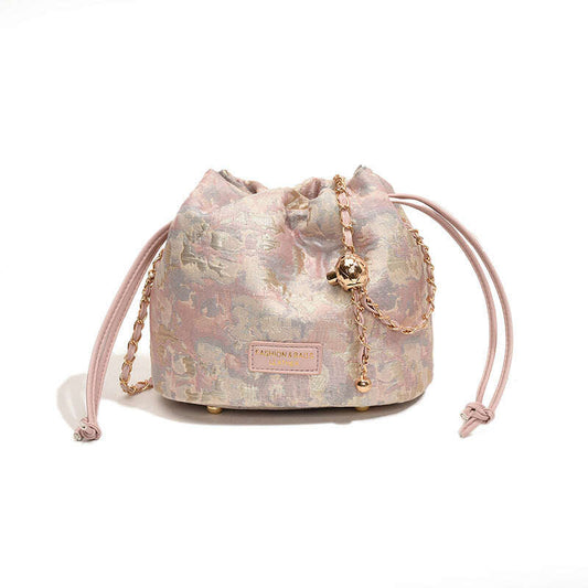 Women's Woven Embroidered Jacquard Chain Crossbody Bag,Korean Style. - MaribelaShop2