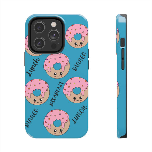Pink Donut Tough Phone Cases - MaribelaShop2