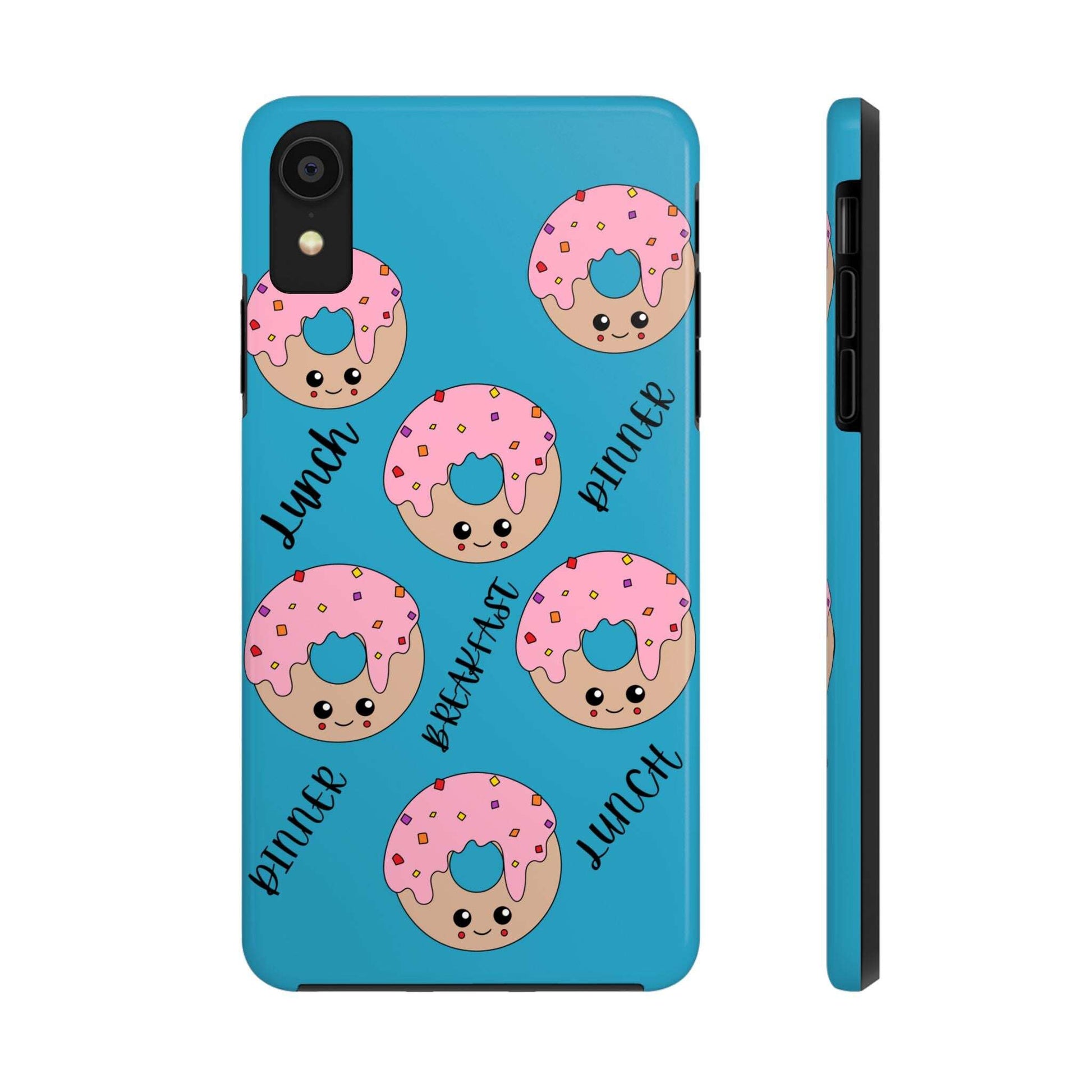 Pink Donut Tough Phone Cases - MaribelaShop2