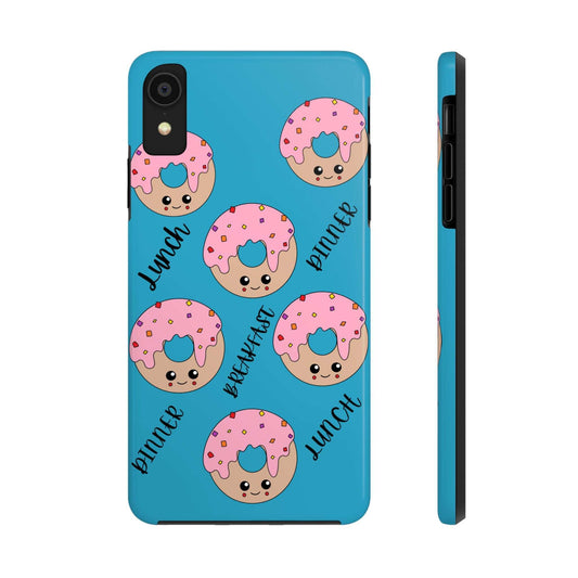Pink Donut Tough Phone Cases - MaribelaShop2
