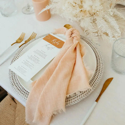 Pink Gauze Cotton Napkin,Table Decorative,Party Cloth Napkin, - MaribelaShop2