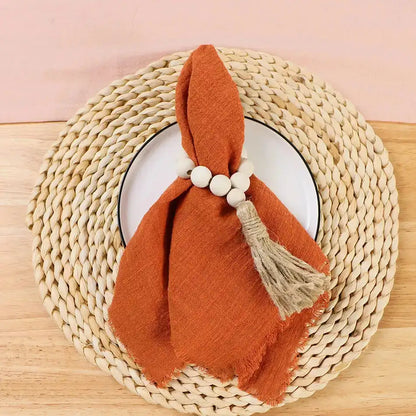 Pink Gauze Cotton Napkin,Table Decorative,Party Cloth Napkin, - MaribelaShop2