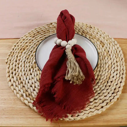 Pink Gauze Cotton Napkin,Table Decorative,Party Cloth Napkin, - MaribelaShop2