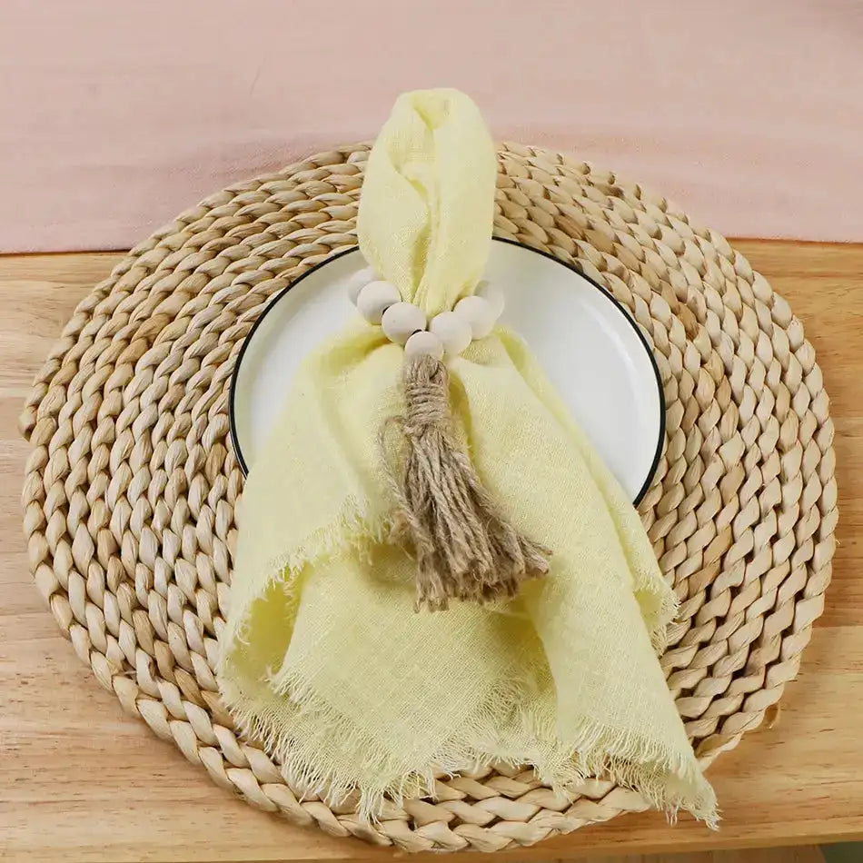Pink Gauze Cotton Napkin,Table Decorative,Party Cloth Napkin, - MaribelaShop2