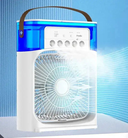 Portable Humidifier Air Cooler, Three-Speed Fa Settings For Customizable Comfort. - MaribelaShop2
