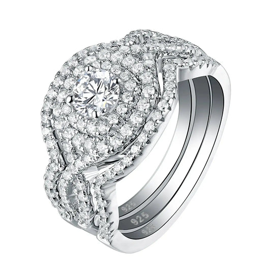 Silver Wedding Rings For Women - MaribelaShop2