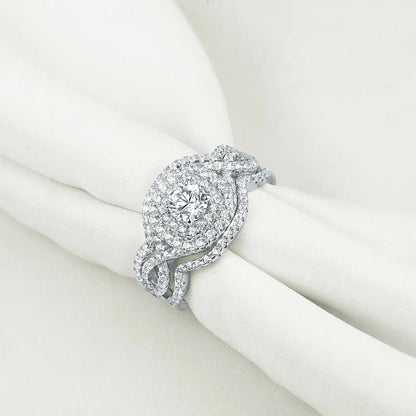 Silver Wedding Rings For Women - MaribelaShop2