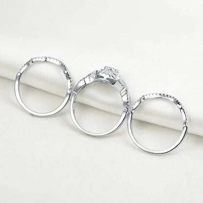 Silver Wedding Rings For Women - MaribelaShop2
