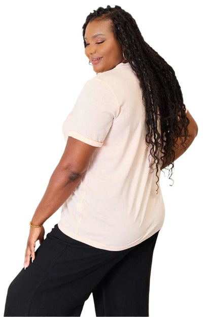 Simply Love BE KIND Graphic Round Neck T-Shirt, Women Custom T-Shirt - MaribelaShop2