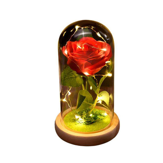 Simulated Rose Birthday Gift Couple Lottery - MaribelaShop2